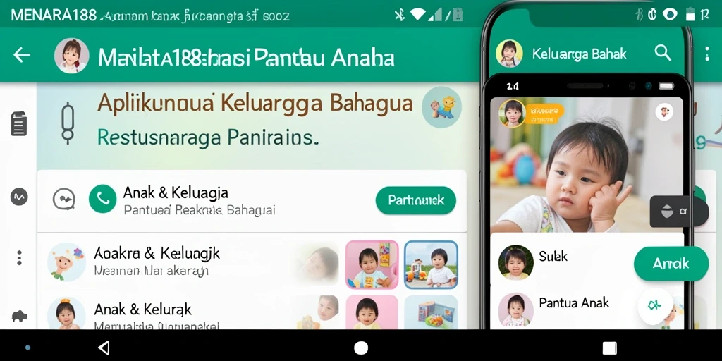 Antarmuka aplikasi Pantau Anak MENARA188 yang informatif dan menarik.